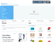 Tablet Screenshot of dusu.in